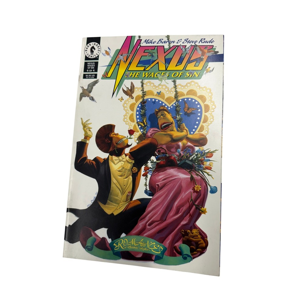 Nexus The Wages of Sin #4 Dark Horse Comics 1995